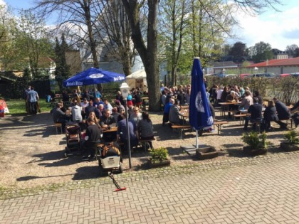 Foto: TVM Gaststätte mit Biergarten